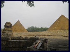 The Sphinx and Pyramids of Giza, Egypt, Windows of the World.